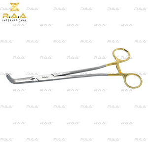 เครื่องมือผ่าตัด R.A.A.INTERNATIONAL RAA-256 Zeppelin Z Clamp Forceps แบบงอ 10 นิ้ว ปากจับแบบ Atraumatic B Med ผลิตจากเหล็กกล้าไร้สนิมเยอรมัน ได้มาตรฐาน ISO13485 - Product Image 6