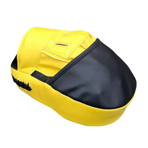 Cibles de frappe en cuir et polyester pour la boxe, ensemble de coussinets d'entraînement respirants et élastiques pour le MMA et le kickboxing - Product Image 5