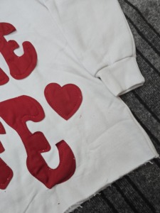 Sweat-shirt à capuche surdimensionné Slime Life brodé avec lettrage rouge, unisexe, en molleton de coton, streetwear d'hiver, vêtements décontractés - Product Image 2