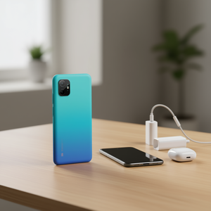 Cover posteriore blu originale Xiaomi Mi 10 Lite, parte di ricambio per la protezione dello smartphone - Product Image 3