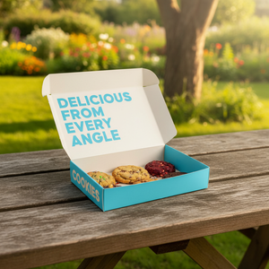 Cajas de Papel Recubierto Laminado Brillante Biodegradables, Cajas de Papel Ecológicas para Regalos y Empaque de Cosméticos - Product Image 3