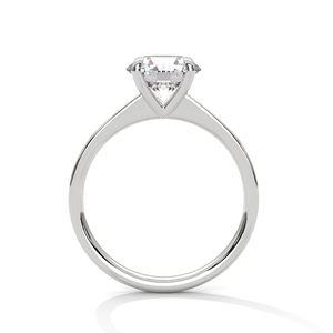 Anillo de Oro Blanco de 14k con Diamante Moissanite de Alta Calidad para Mujer, con Brillo Extra y Baño de Oro Blanco, Precio de Venta para Exportación - Product Image 3