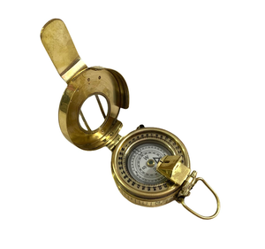 Brújula de Bolsillo de Latón de Calidad de Exportación, Instrumento Náutico con Tapa Articulada, Decoración Marina Vintage, Disponible al Mejor Precio del Mercado - Product Image 4