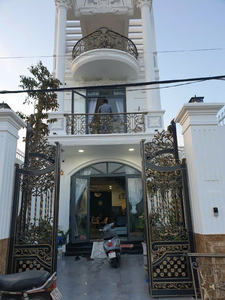 Barandilla de Balcón de Hierro Forjado Decorativa de Lujo, Diseño Personalizado de Alta Calidad, Hierro Europeo Hecho en Vietnam, Villas, Mansiones/Elegante - Product Image 5