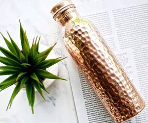 Modern <b>Copper</b> Tumbler Set Stylish Water <b>Drinking</b> Glass for Premium Table Presentation - Product Image 4