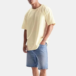 Premium 180 GSM Cotton Regular Fit <b>T</b>-<b>Shirt</b> Men High Quality Blank Crew Neck Tee Soft Breathable Casual Wear <b>Plain</b> <b>Green</b> <b>T</b>-<b>Shirt</b> - Product Image 3