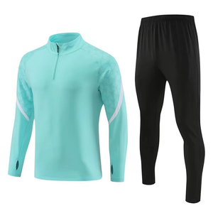 Conjunto Deportivo de Fútbol para Hombre, Adulto y Niño, con Media Cremallera, para Entrenamiento de Fútbol, Venta al por Mayor - Product Image 4