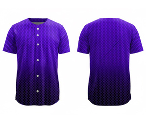 Fabricante de Camisetas de Béisbol al por Mayor, Ropa Deportiva de Marca Privada con Logotipo y Números Personalizados |   Base de Poliéster Transpirable - Product Image 6