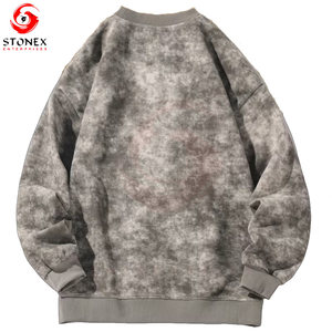 เสื้อยืดคอตตอน 100% ขายส่ง พร้อมพิมพ์ลายฟูลคัลเลอร์แบบ Acid Wash รับผลิตแบบ OEM & ODM แขนยาว ปรับแต่งโลโก้และดีไซน์ได้ - Product Image 2