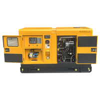 Generador Diésel Silencioso de 20kVA, 25kVA, 30kVA, 40kVA, 50kVA, 4 Cilindros, Generador de Energía de Reserva, Alternador de Cobre Puro, Generador Eléctrico