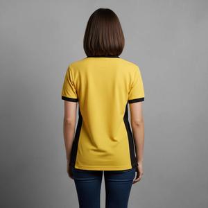 Polos Casuales Lisos de Alta Calidad para Mujer, Camisa de Verano Elegante Personalizada para Mujer, Nuevos Polos de Algodón con Cuello Alto - Product Image 5