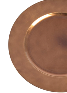 Assiettes de présentation de luxe marron de qualité supérieure avec couleurs et dimensions personnalisables pour hôtels, taille 12 pouces - Product Image 5