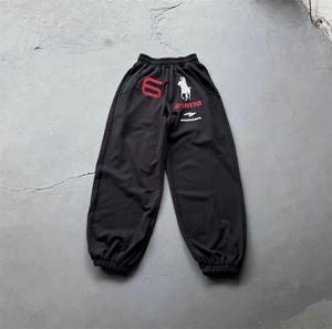 Pantalones Deportivos Casuales Unisex de Invierno 2026, Estampados, 100% Algodón Oxford, con Cordón Ajustable en la Cintura, Estilo Urbano, Holgados - Product Image 5