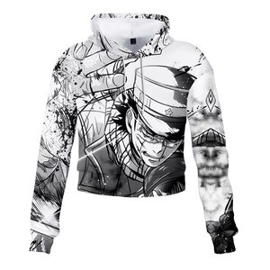 เสื้อฮู้ดกันหนาวพิมพ์ลายการ์ตูนแบบกำหนดเองสำหรับผู้ชายและผู้หญิง - Product Image 6