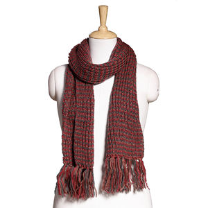 Bufanda de Punto Acrílica Suave Unisex - Cuello Calentador de Invierno - Bufanda de Punto Acrílica Personalizada con Logotipo para Hombres y Mujeres - Product Image 1