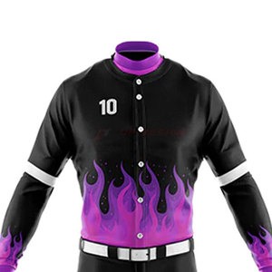 Uniforme de béisbol personalizado por sublimación con nombres y números a medida para equipos deportivos por Up Design International - Product Image 4