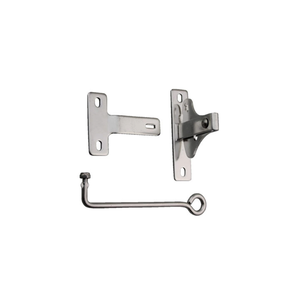 กลอนเหล็กแบบ D พร้อมแกนล็อค ทนทาน ใช้สำหรับประตูรั้ว ประตูไม้และประตูโลหะ เพื่อความปลอดภัย - Product Image 6