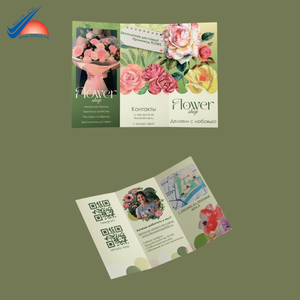 Folleto Plegable de Seis Paneles de Tamaño Cuadrado |   Folleto de Seis Caras con Pliegue en Zig-Zag, Ideal para Infografías - Product Image 3