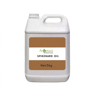 Huile de Spikenard Aromaaz International 5kg, huile essentielle pure, distillée à la vapeur, fabricant d'huile de Spikenard pour l'aromathérapie - Product Image 1