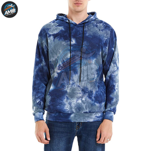 Sweat-shirts en molleton tie-dye pour hommes, style hiver, respirants, grandes tailles, basiques, mélange de coton, meilleures ventes, sweat-shirts tie-dye du Pakistan - Product Image 2