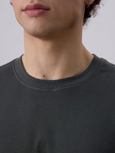 Camiseta Personalizada de Manga Corta para Hombre, Cuello Redondo, Corte Regular, 100% Algodón, Jersey Sencillo, 180 GSM, Color Blanco Sólido, de Bangladesh - Product Image 5