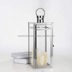 Royal Steel Design Candle <b>Lanterns</b> With Highly Finishing Decor Indoor Design T-<b>light</b> <b>Lanterns</b> Best for Home Decor - Product Image 4