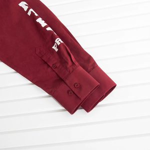 Chemises Western pour Hommes en Coton 100% Imprimé avec Logo de Marque Brodé - Product Image 5