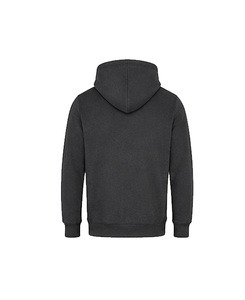 Sudadera con Capucha Negra Unisex, Manga Larga, Color Sólido, Corte Regular, para Adultos, Todas las Temporadas, 100% Poliéster Transpirable - Product Image 5