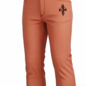 กางเกงยีนส์ผู้ชายคุณภาพสูง ผ้าฝ้าย 100% น้ำหนักเบา ระบายอากาศได้ดี ทรงตรงปานกลาง ผ้ายีนส์ฟอก ทรงลำลอง สั่งตัดได้ RIVIAN รุ่นซัมเมอร์ สีพื้น - Product Image 5