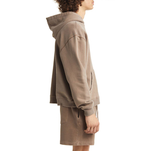 Conjunto de Sudadera con Capucha y Pantalones Cortos Deportivos de Moda para Hombre, Color Azul Claro, Corte Regular, Nueva Llegada - Product Image 3