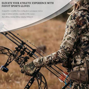 Gants de chasse d'extérieur respirants avec paumes renforcées, construction légère pour l'entraînement au tir et la personnalisation d'équipe - Product Image 3