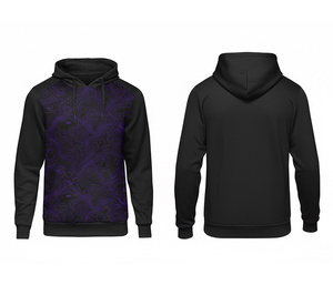 Vente en gros de sweats à capuche personnalisés avec logo, vêtements décontractés – Sweats à capuche personnalisés pour équipes, hommes, femmes, jeunes, veste à capuche d'entraînement, vêtements de sport - Product Image 2