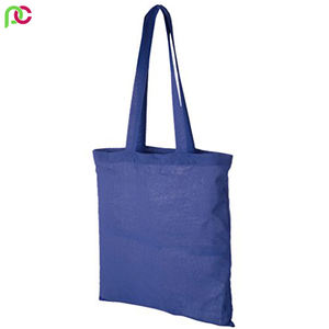 Sac fourre-tout en toile de coton biologique écologique imprimé sur mesure, sac de courses recyclé avec logo personnalisé - Product Image 4