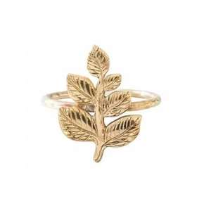 Anillo para Servilletas con Acabado Dorado Premium, Accesorio Ecológico para Mesa de Metal a Precio Económico - Product Image 3