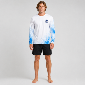 Camisa de pesca para hombre de alta calidad, diseñada con tela que absorbe la humedad, protección UV, ligera, cómoda y práctica para la pesca. - Product Image 1