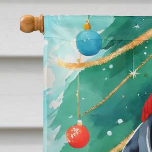 ธงบ้านคริสมาสต์โพลีเอสเตอร์ขนาดใหญ่หลากสีสำหรับประดับระเบียงบ้านแบนเนอร์สำหรับตกแต่งสวน - Product Image 3