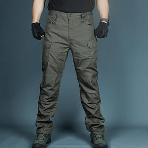 Pantalones Cargo para Hombre, Tejido Grueso, con Forro Polar Térmico, Extra Cálidos, para Invierno, Trabajo al Aire Libre, con Bolsillos - Product Image 1