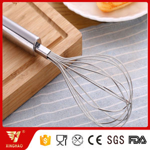 Batidor de Huevos de Acero Inoxidable SS201, Pulido Espejo Metálico, Grabado/Láser, Moderno, Ecológico, con Función para Batidos - Product Image 5