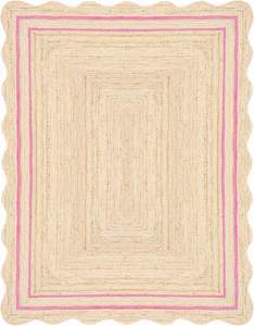 Alfombra de Yute Decorativa Tradicional Hecha a Mano, Alfombra Trenzada Moderna Antideslizante, Apta para Mascotas, para Hogar, Cocina y Baño - Product Image 5