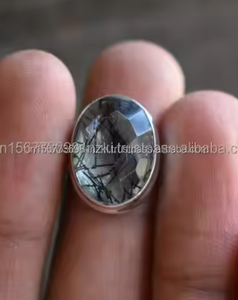 Anillo de declaración hecho a mano de plata de ley 925 de alta calidad, joyería de piedras preciosas ovaladas simples para aniversarios y fiestas - Product Image 5