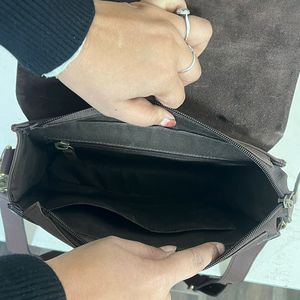 New Handcrafted Tooled Cow Leather Fringe Crossbody Sling Bag Elegant & Fashionable Western Style Women Shoulder Purse Hand Bag - Product Image 6