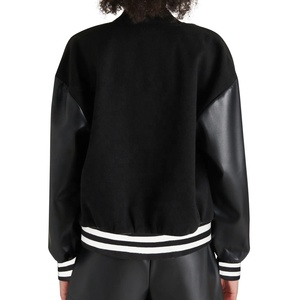 เสื้อแจ็กเก็ตผ้าทอไซส์พิเศษสำหรับผู้ชายเสื้อแจ็กเก็ตมีลายปักโลโก้ตามสั่งสำหรับฤดูหนาวกันลมระบายอากาศได้ - Product Image 3