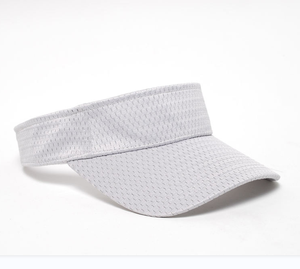 Casquette Visière Sportive Personnalisée avec Logo, en Polyester Respirant, Protection Solaire, Fermeture Auto-agrippante Réglable pour Hommes et Femmes, Vente en Gros - Product Image 1