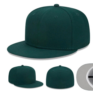 Casquettes streetwear structurées 6 panneaux, visière plate, plusieurs couleurs, logo brodé, casquette de baseball pour homme et femme - Product Image 3