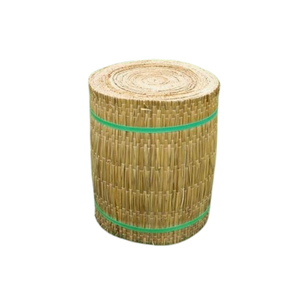 Tapis en jonc tressé naturel pour revêtement de sol et maintien d'un espace de vie propre dans les zones intérieures et extérieures - Product Image 1