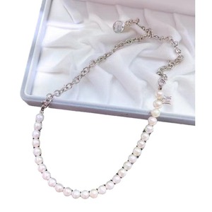 Collar de Perlas de Agua Dulce con Diseño de Estrella Clásico y Moderno, Gargantilla de Perlas Naturales con Diseño Exclusivo - Product Image 5