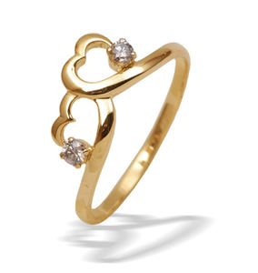 แหวนอัญมณีควอตซ์925ชุบทองแหวนเงินสเตอลิงดีไซน์คลาสสิก - Product Image 5