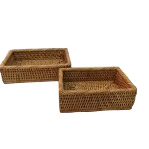 Rattan Bread Basket High Quality Premium Jute Bread Basket Elegant For Home Kitchen Beakery Usage In Customized Size Wholesale