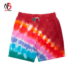 Pantalones Cortos Casuales de Lona con Cordón Ajustable, Secado Rápido, con Logotipo Frontal Personalizado, Tie Dye, para Hombre Joven, Cómodos, de Alta Calidad, NURAK's 2026, ¡Oferta! - Product Image 1