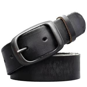 Cinturón Vaquero de Cuero PU Estilo Occidental Vintage Personalizado para Hombre con Hebilla de Aleación Elegante y Patrón Grabado, a la Moda para Jeans y Pantalones - Product Image 1